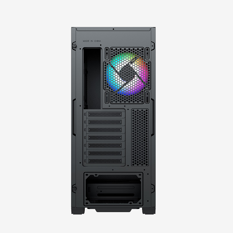 Caja de la computadora-K711 Negro